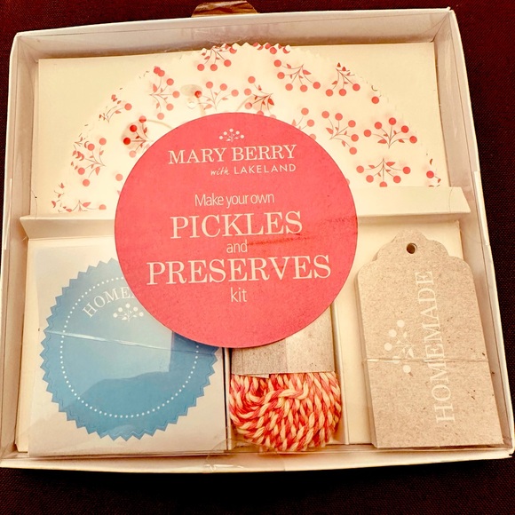 Lakeland Other - Mary Berry with Lakeland pickles and preserves kit.